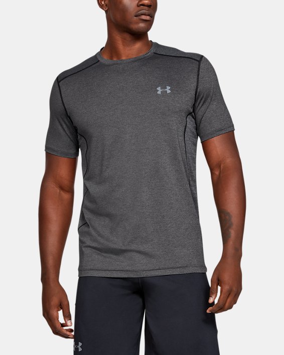 Men's UA Raid Short Sleeve T-Shirt, Gray, pdpMainDesktop image number 0
